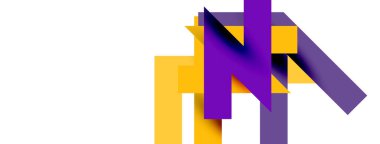 Renkli çizgiler soyut çizgi arkaplanı. Kapaklar, afişler, el ilanları ve posterler ve diğer şablonlar için pop sanatları soyut arka plan