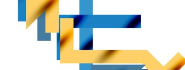 Renkli çizgiler soyut çizgi arkaplanı. Kapaklar, afişler, el ilanları ve posterler ve diğer şablonlar için pop sanatları soyut arka plan