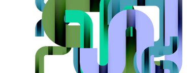 Satırlar, soyut harf tasarım arkaplanı. Duvar kağıdı, bayrak, arkaplan, kart, kitap illüstrasyonu, iniş sayfası için Geometrik vektör ilüstrasyonu