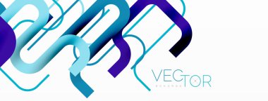 Dalga çizgileri soyut arkaplan