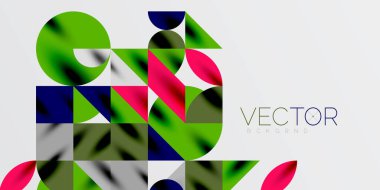 Üçgenler, yuvarlak üçgenler ve tekno sanatın daireleri. Duvar Kağıdı, Sancak, Arkaplan, Kart, Kitap İllüstrasyonu, İniş Sayfası