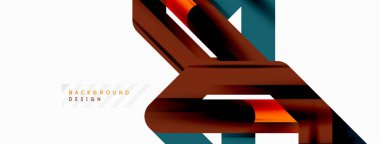 Dinamik renkli satırlar asgari soyut arkaplan