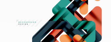 Dinamik renkli satırlar asgari soyut arkaplan