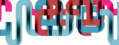 Dinamik dalgalar, akış çizgileri, çizgili vektör geometrik elementler minimum örüntü. Duvar Kağıdı, Sancak, Arkaplan, Kart, Kitap İllüstrasyonu, İniş Sayfası