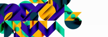 Moda üçgen çizgileri, yuvarlak elementler ve daireler. Duvar Kağıdı, Sancak, Arkaplan, Kart, Kitap İllüstrasyonu, İniş Sayfası