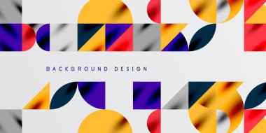 Üçgenler, yuvarlak üçgenler ve tekno sanatın daireleri. Duvar Kağıdı, Sancak, Arkaplan, Kart, Kitap İllüstrasyonu, İniş Sayfası