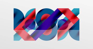 Daireler ve gölgeler. Renkli yuvarlak elementler, üçgenler, yarı daireler ve diğer şekiller. Duvar Kağıdı, Sancak, Arkaplan, Kart, Kitap İllüstrasyonu, İniş Sayfası