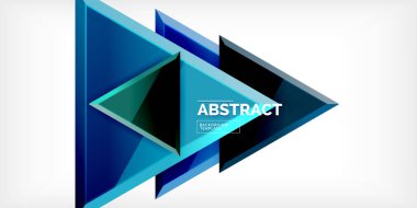 Soyut arkaplan - üç boyutlu renkli üçgenler. Duvar Kağıdı, Sancak, Arkaplan, Kart, Kitap İllüstrasyonu, İniş Sayfası