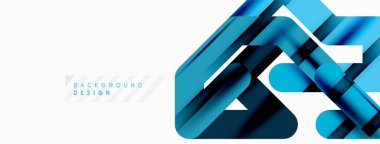 Soyut arkaplan - renkli satır bileşimi. Teknoloji veya iş dijital şablonu