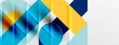 Yuvarlak şekiller, daireler ve çizgiler minimum geometrik arkaplan. Duvar Kağıdı, Sancak, Arkaplan, Kart, Kitap İllüstrasyonu, İniş Sayfası