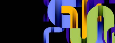 Dinamik dalgalar, akış çizgileri, çizgili vektör geometrik elementler minimum örüntü. Duvar Kağıdı, Sancak, Arkaplan, Kart, Kitap İllüstrasyonu, İniş Sayfası