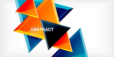 Soyut arkaplan - parlak üçgenler. Duvar Kağıdı, Sancak, Arkaplan, Kart, Kitap İllüstrasyonu, İniş Sayfası