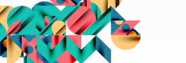 Moda üçgen çizgileri, yuvarlak elementler ve daireler. Duvar Kağıdı, Sancak, Arkaplan, Kart, Kitap İllüstrasyonu, İniş Sayfası