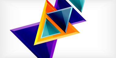 Üçgen cam geometrik soyut arkaplanı şekillendirir. Duvar Kağıdı, Sancak, Arkaplan, Kart, Kitap İllüstrasyonu, İniş Sayfası