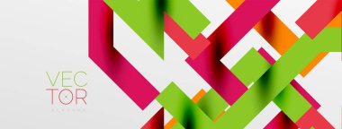 Renkli çizgiler soyut çizgi arkaplanı. Kapaklar, afişler, el ilanları ve posterler ve diğer şablonlar için pop sanatları soyut arka plan