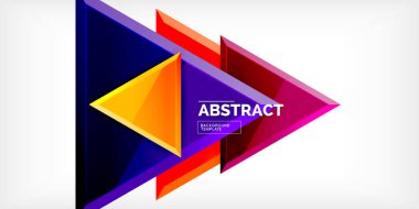 Soyut arkaplan - parlak üçgenler. Duvar Kağıdı, Sancak, Arkaplan, Kart, Kitap İllüstrasyonu, İniş Sayfası