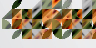 Üçgenler, yuvarlak üçgenler ve tekno sanatın daireleri. Duvar Kağıdı, Sancak, Arkaplan, Kart, Kitap İllüstrasyonu, İniş Sayfası