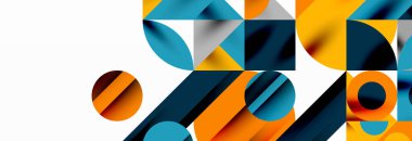 Moda üçgen çizgileri, yuvarlak elementler ve daireler. Duvar Kağıdı, Sancak, Arkaplan, Kart, Kitap İllüstrasyonu, İniş Sayfası