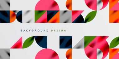 Üçgenler, yuvarlak üçgenler ve tekno sanatın daireleri. Duvar Kağıdı, Sancak, Arkaplan, Kart, Kitap İllüstrasyonu, İniş Sayfası