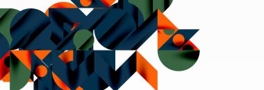 Moda üçgen çizgileri, yuvarlak elementler ve daireler. Duvar Kağıdı, Sancak, Arkaplan, Kart, Kitap İllüstrasyonu, İniş Sayfası