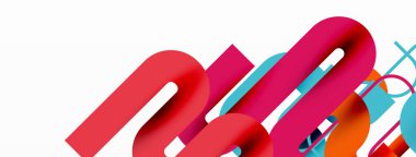 Dalga çizgileri soyut arkaplan