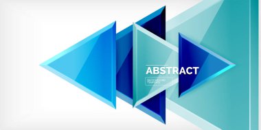 Soyut arkaplan - üç boyutlu renkli üçgenler. Duvar Kağıdı, Sancak, Arkaplan, Kart, Kitap İllüstrasyonu, İniş Sayfası