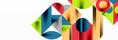 Moda üçgen çizgileri, yuvarlak elementler ve daireler. Duvar Kağıdı, Sancak, Arkaplan, Kart, Kitap İllüstrasyonu, İniş Sayfası