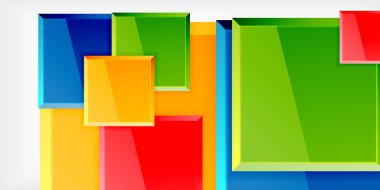 Yansımaları olan renkli kareler soyut arkaplan tasarımı. Duvar Kağıdı, Sancak, Arkaplan, Kart, Kitap İllüstrasyonu, İniş Sayfası