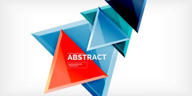 Soyut arkaplan - parlak üçgenler. Duvar Kağıdı, Sancak, Arkaplan, Kart, Kitap İllüstrasyonu, İniş Sayfası