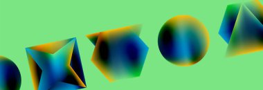 Neon rengi geometrik şekiller kare üçgen çember soyut arkaplan. Duvar Kağıdı, Sancak, Arkaplan, Kart, Kitap İllüstrasyonu, İniş Sayfası