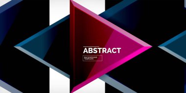 Üçgen cam geometrik soyut arkaplanı şekillendirir. Duvar Kağıdı, Sancak, Arkaplan, Kart, Kitap İllüstrasyonu, İniş Sayfası