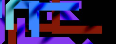 Renkli çizgiler soyut çizgi arkaplanı. Kapaklar, afişler, el ilanları ve posterler ve diğer şablonlar için pop sanatları soyut arka plan