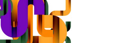 Satırlar, soyut harf tasarım arkaplanı. Duvar kağıdı, bayrak, arkaplan, kart, kitap illüstrasyonu, iniş sayfası için Geometrik vektör ilüstrasyonu