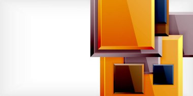 Yansımaları olan renkli kareler soyut arkaplan tasarımı. Duvar Kağıdı, Sancak, Arkaplan, Kart, Kitap İllüstrasyonu, İniş Sayfası