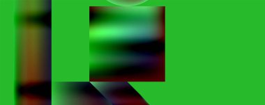 Neon rengi soyut geometrik şekiller arkaplan tasarımı. Duvar Kağıdı, Sancak, Arkaplan, Kart, Kitap İllüstrasyonu, İniş Sayfası