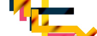 Renkli çizgiler soyut çizgi arkaplanı. Kapaklar, afişler, el ilanları ve posterler ve diğer şablonlar için pop sanatları soyut arka plan