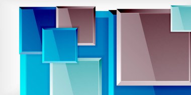 Yansımaları olan renkli kareler soyut arkaplan tasarımı. Duvar Kağıdı, Sancak, Arkaplan, Kart, Kitap İllüstrasyonu, İniş Sayfası