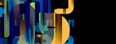 Dinamik dalgalar, akış çizgileri, çizgili vektör geometrik elementler minimum örüntü. Duvar Kağıdı, Sancak, Arkaplan, Kart, Kitap İllüstrasyonu, İniş Sayfası