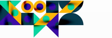 Moda üçgen çizgileri, yuvarlak elementler ve daireler. Duvar Kağıdı, Sancak, Arkaplan, Kart, Kitap İllüstrasyonu, İniş Sayfası