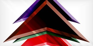 Soyut arkaplan renk üçgenleri ve ok bileşimi. Duvar Kağıdı, Sancak, Arkaplan, Kart, Kitap İllüstrasyonu, İniş Sayfası