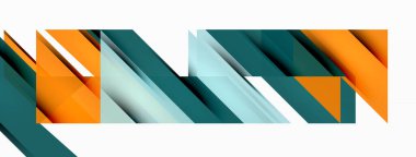 Hız ve spor geometrik arka plan. Duvar kağıdı, pankart, arkaplan veya iniş için renk çizgileri dinamik şablonu