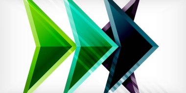 Soyut arkaplan renk üçgenleri ve ok bileşimi. Duvar Kağıdı, Sancak, Arkaplan, Kart, Kitap İllüstrasyonu, İniş Sayfası