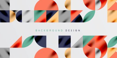 Üçgenler, yuvarlak üçgenler ve tekno sanatın daireleri. Duvar Kağıdı, Sancak, Arkaplan, Kart, Kitap İllüstrasyonu, İniş Sayfası