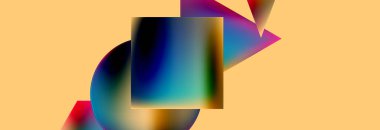 Akışkan renk geometrik şekiller soyut arkaplan. Duvar Kağıdı, Sancak, Arkaplan, Kart, Kitap İllüstrasyonu, İniş Sayfası