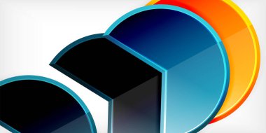 Cam yansıtıcı geometrik yuvarlak arka plan şekilleri. Duvar Kağıdı, Sancak, Arkaplan, Kart, Kitap İllüstrasyonu, İniş Sayfası