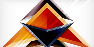 Soyut arkaplan renk üçgenleri ve ok bileşimi. Duvar Kağıdı, Sancak, Arkaplan, Kart, Kitap İllüstrasyonu, İniş Sayfası