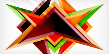 Soyut arkaplan renk üçgenleri ve ok bileşimi. Duvar Kağıdı, Sancak, Arkaplan, Kart, Kitap İllüstrasyonu, İniş Sayfası