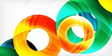 Çemberler, yuvarlak elementler, halka şekilleri birinci sınıf arka plan. Duvar Kağıdı, Sancak, Arkaplan, Kart, Kitap İllüstrasyonu, İniş Sayfası