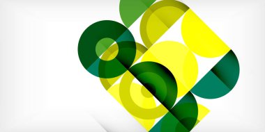 Renkli çember soyut arkaplan. Duvar kağıdı, afiş, sunum, arkaplan şablonu