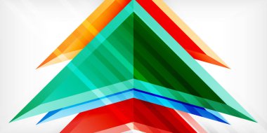 Soyut arkaplan renk üçgenleri ve ok bileşimi. Duvar Kağıdı, Sancak, Arkaplan, Kart, Kitap İllüstrasyonu, İniş Sayfası